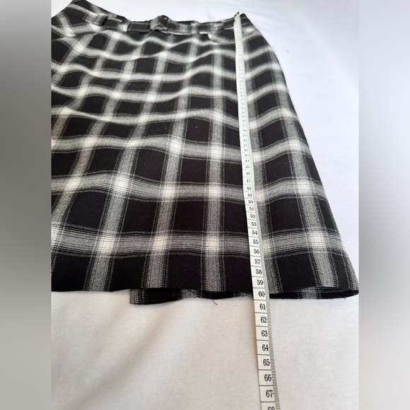 DALIA COLLECTION Vintage Checked Pencil Skirt - Picture 3 of 8